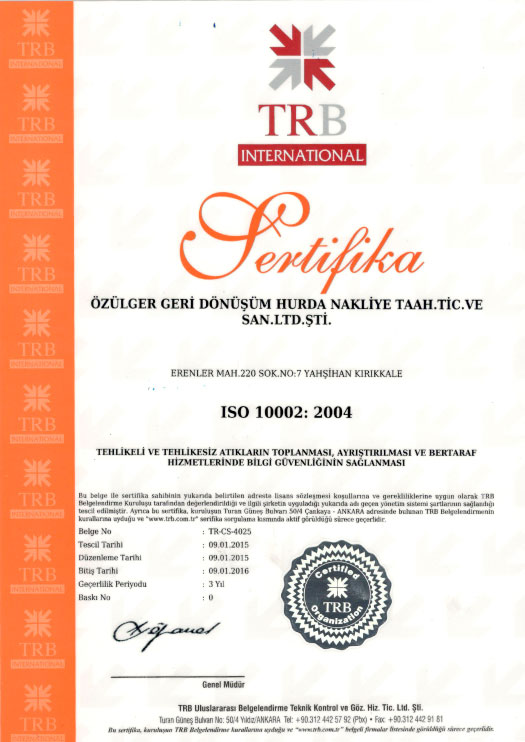 ISO 10002-2004